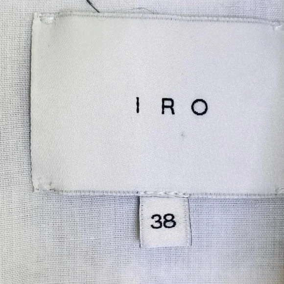 IRO Otavia textured quilted knit zip biker jacket multi Size 38 Size M - Picture 9 of 11